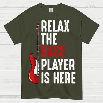 Relax Bass Player T Shirt
