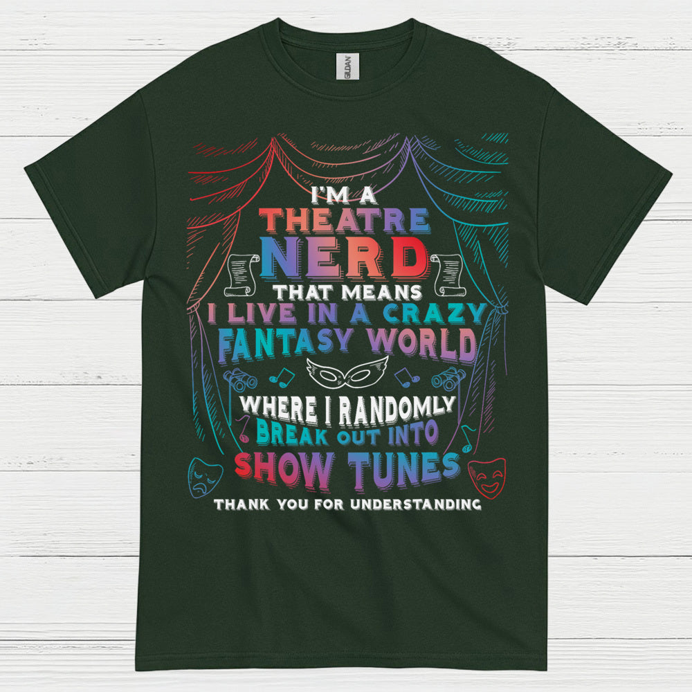 Theatre Nerd Fantasy World T Shirt
