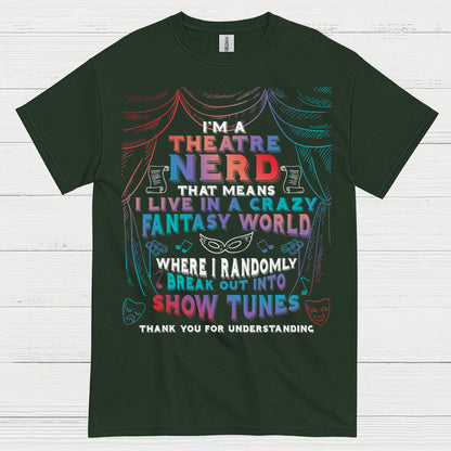Theatre Nerd Fantasy World T Shirt