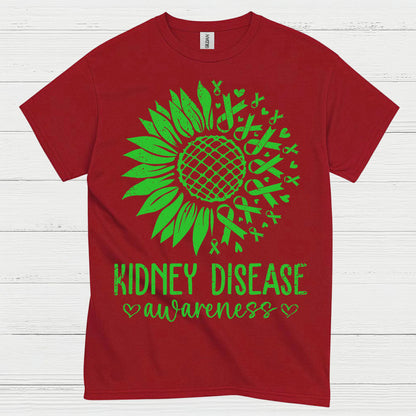 Kidney Disease Awareness Sunflower Hope T Shirt
