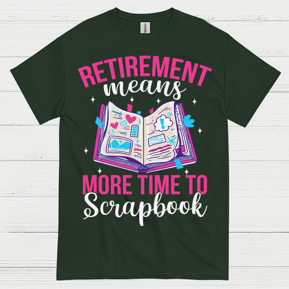 Retirement Scrapbooking Lover Memory Keeper T Shirt