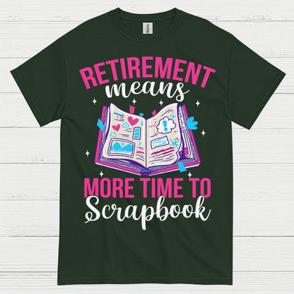 Retirement Scrapbooking Lover Memory Keeper T Shirt