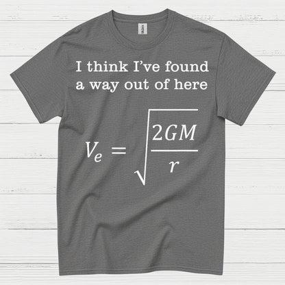 Escape Velocity Physics T Shirt