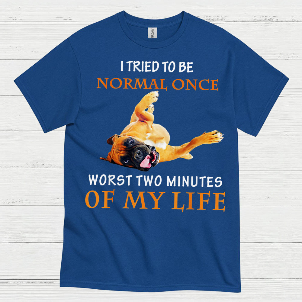 Worst Two Minutes Boxer T Shirt