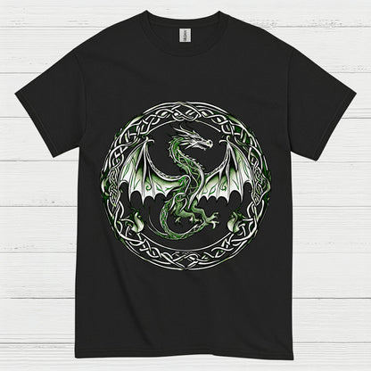 Celtic Green Dragon T Shirt