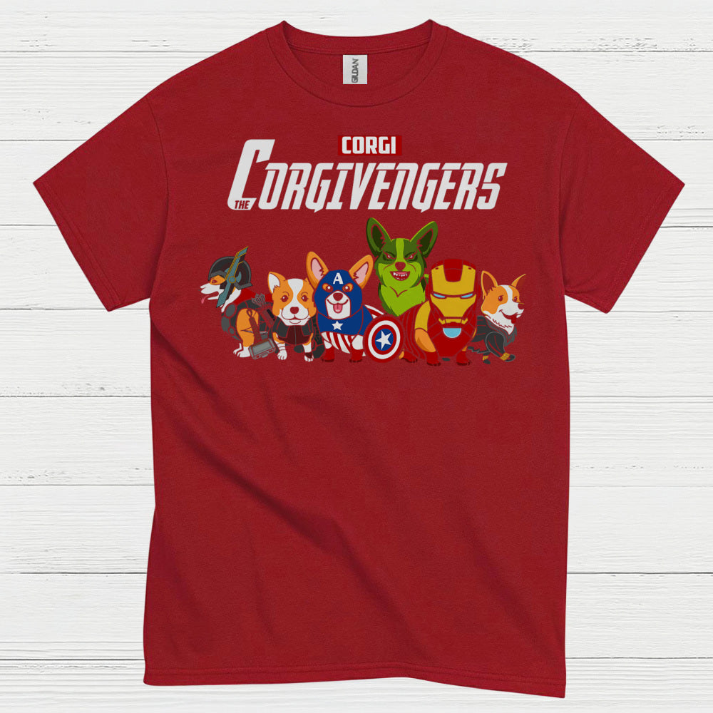 Corgivengers Superhero Corgi T Shirt