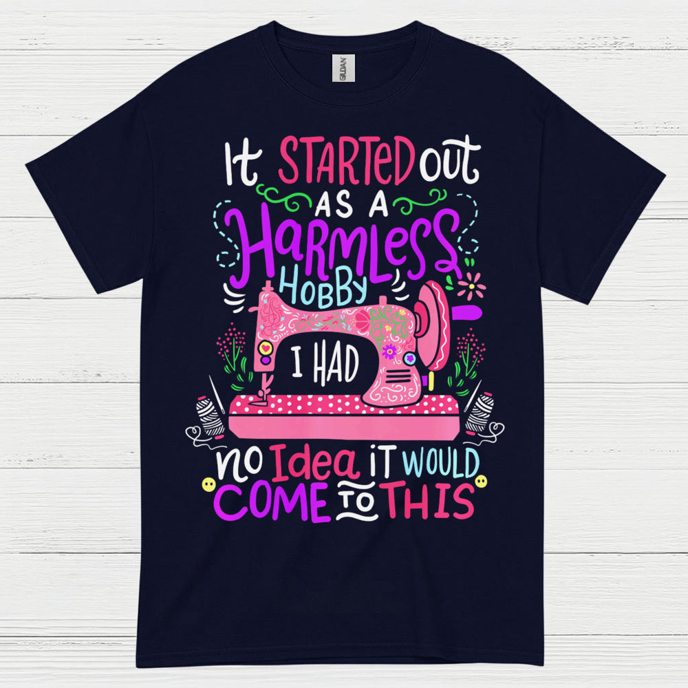 Colorful Harmless Hobby Sewing T Shirt