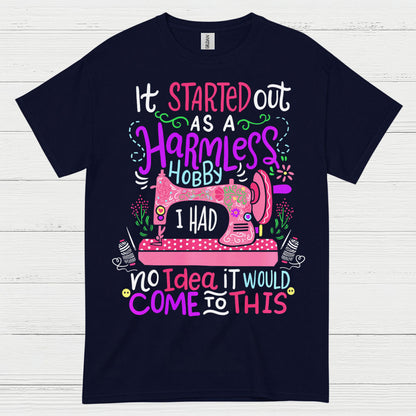 Colorful Harmless Hobby Sewing T Shirt