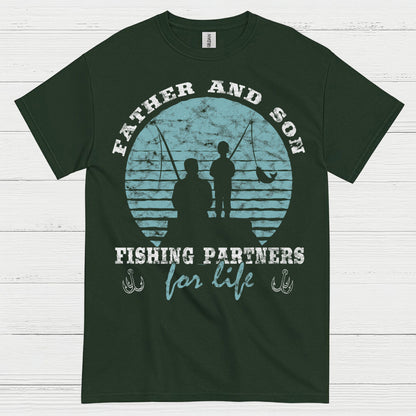 Father And Son Fishing T Shirt