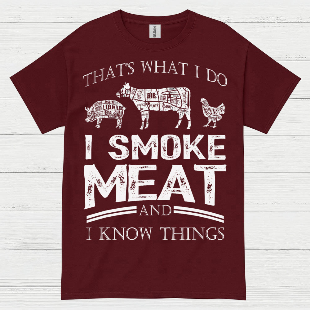Smoke Meat BBQ T Shirt
