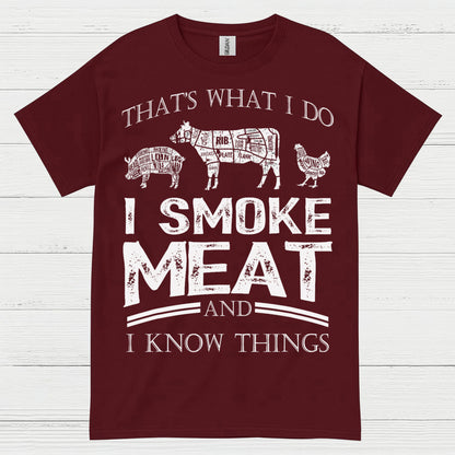 Smoke Meat BBQ T Shirt