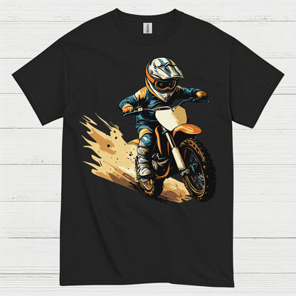 Motocross Action Rider Graphic T Shirt