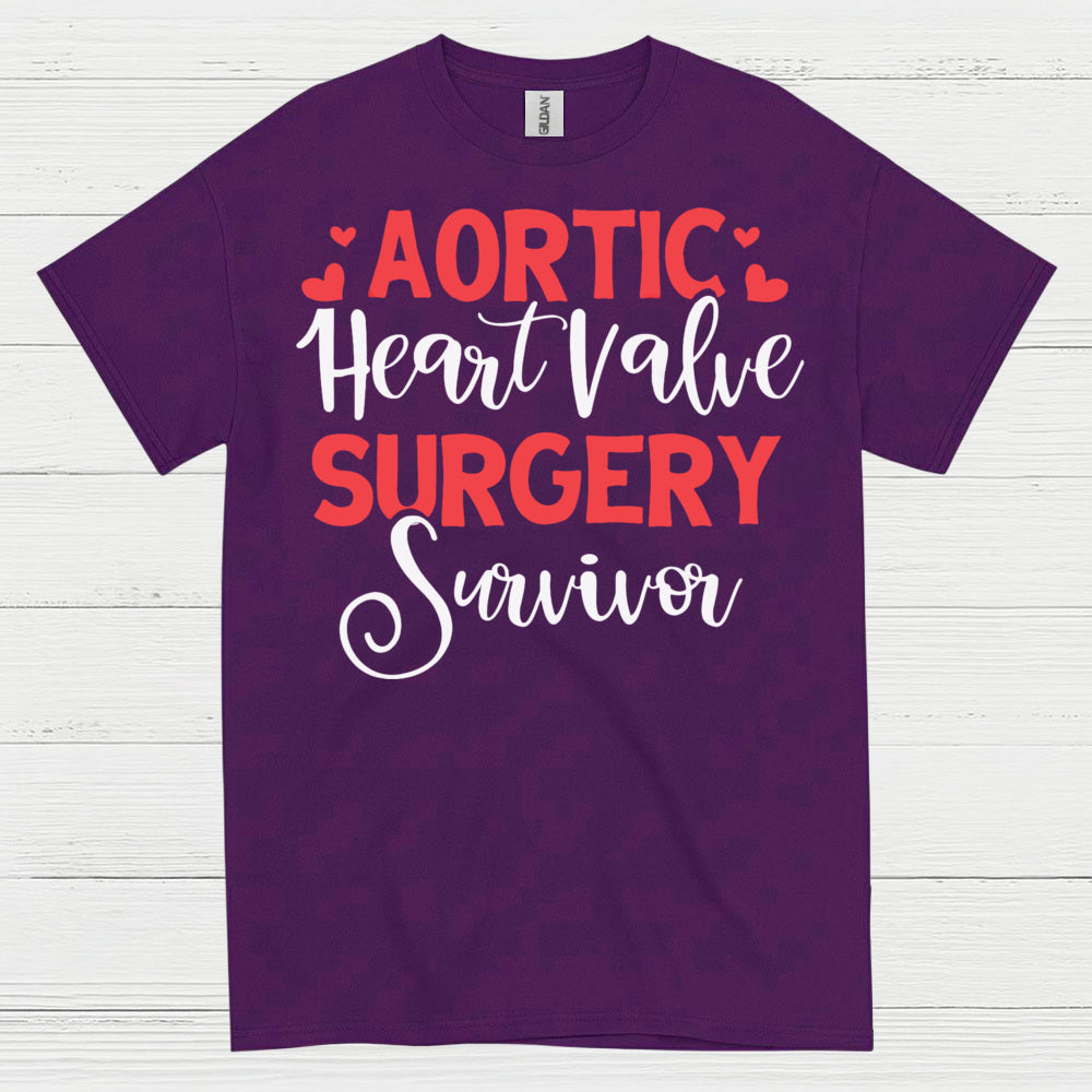 Aortic Heart Valve Surgery Survivor T Shirt