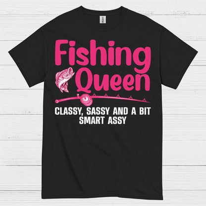Fishing Queen Funny T Shirt