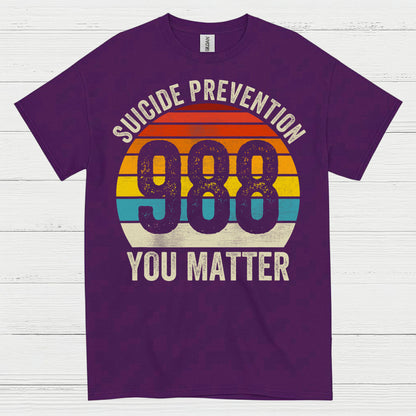 988 You Matter Awareness T Shirt