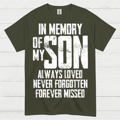 In Memory Of My Son T Shirt
