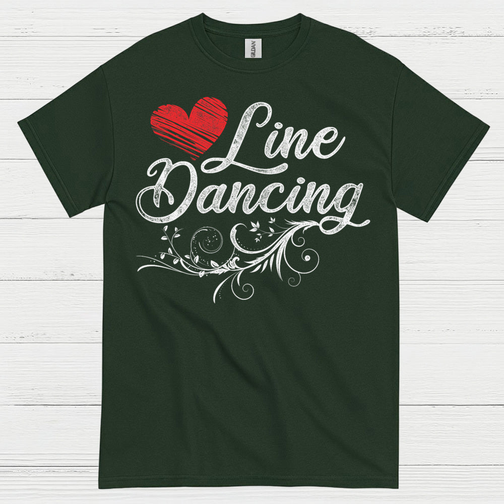 Love Line Dancing Country T Shirt