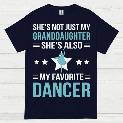 Favorite Granddaughter Dancer Family T Shirt