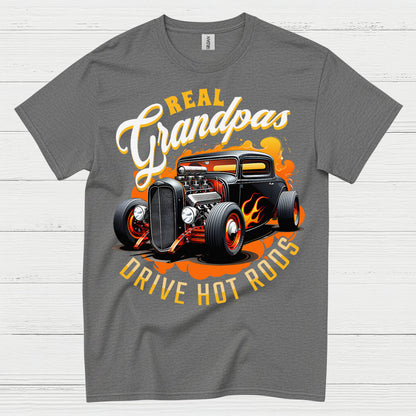 Real Grandpas Drive Hot Rods T Shirt