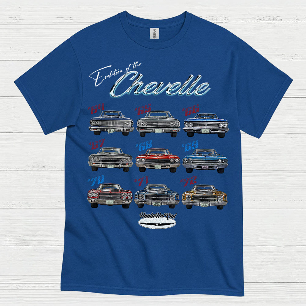 Evolution Of The Chevelle T Shirt