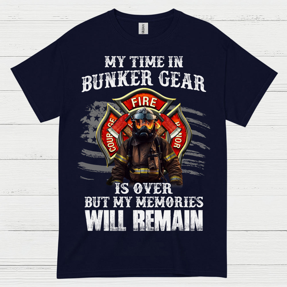 Retired Firefighter Memories T Shirt