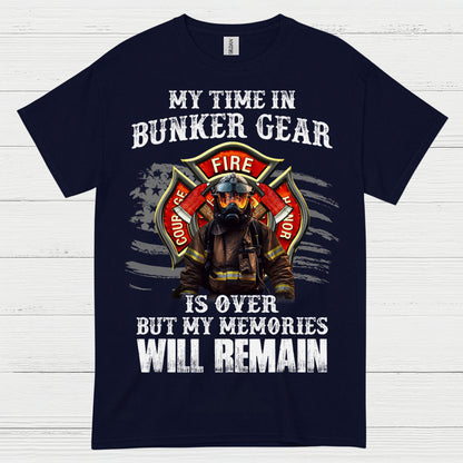 Retired Firefighter Memories T Shirt