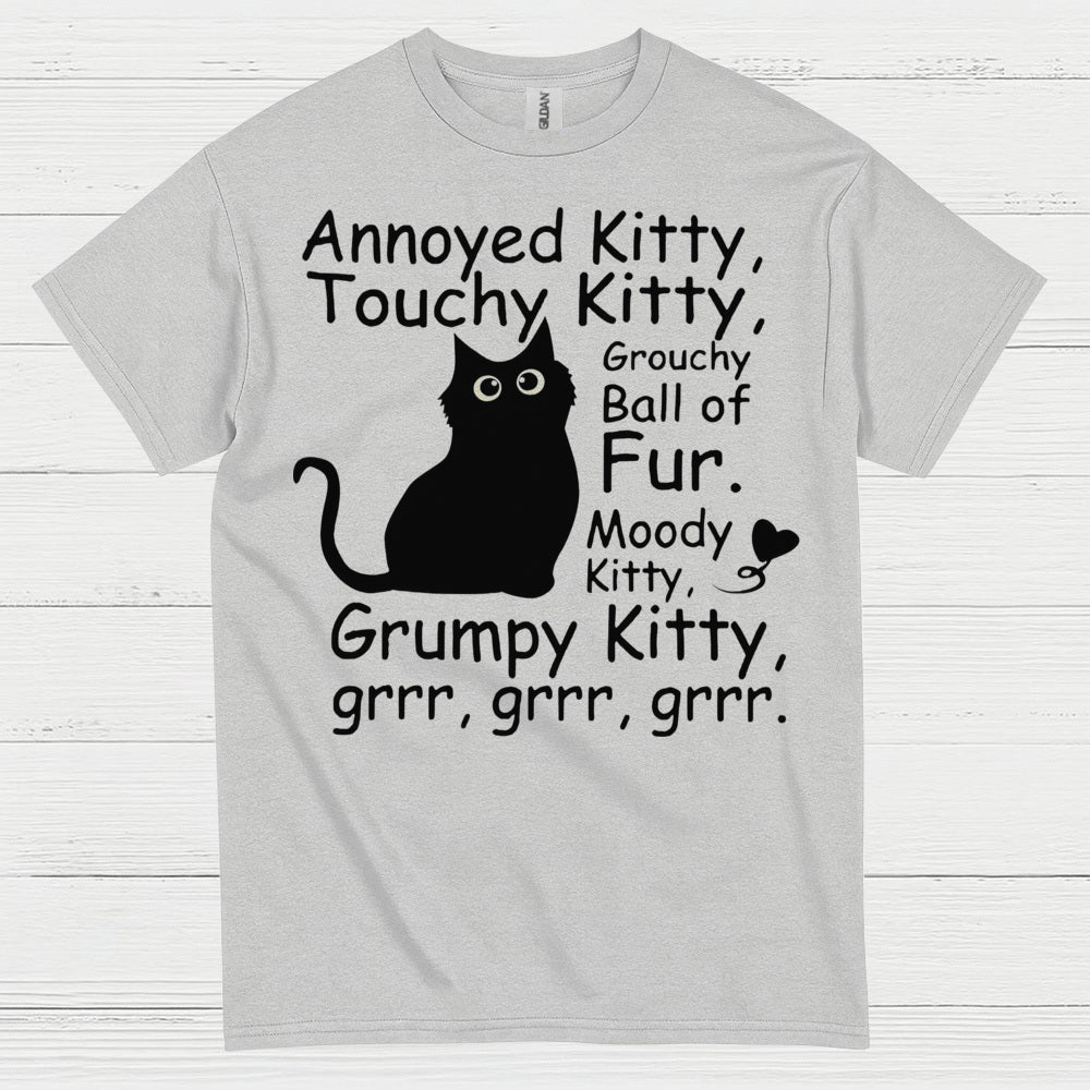 Grumpy Kitty Cat Humor T Shirt