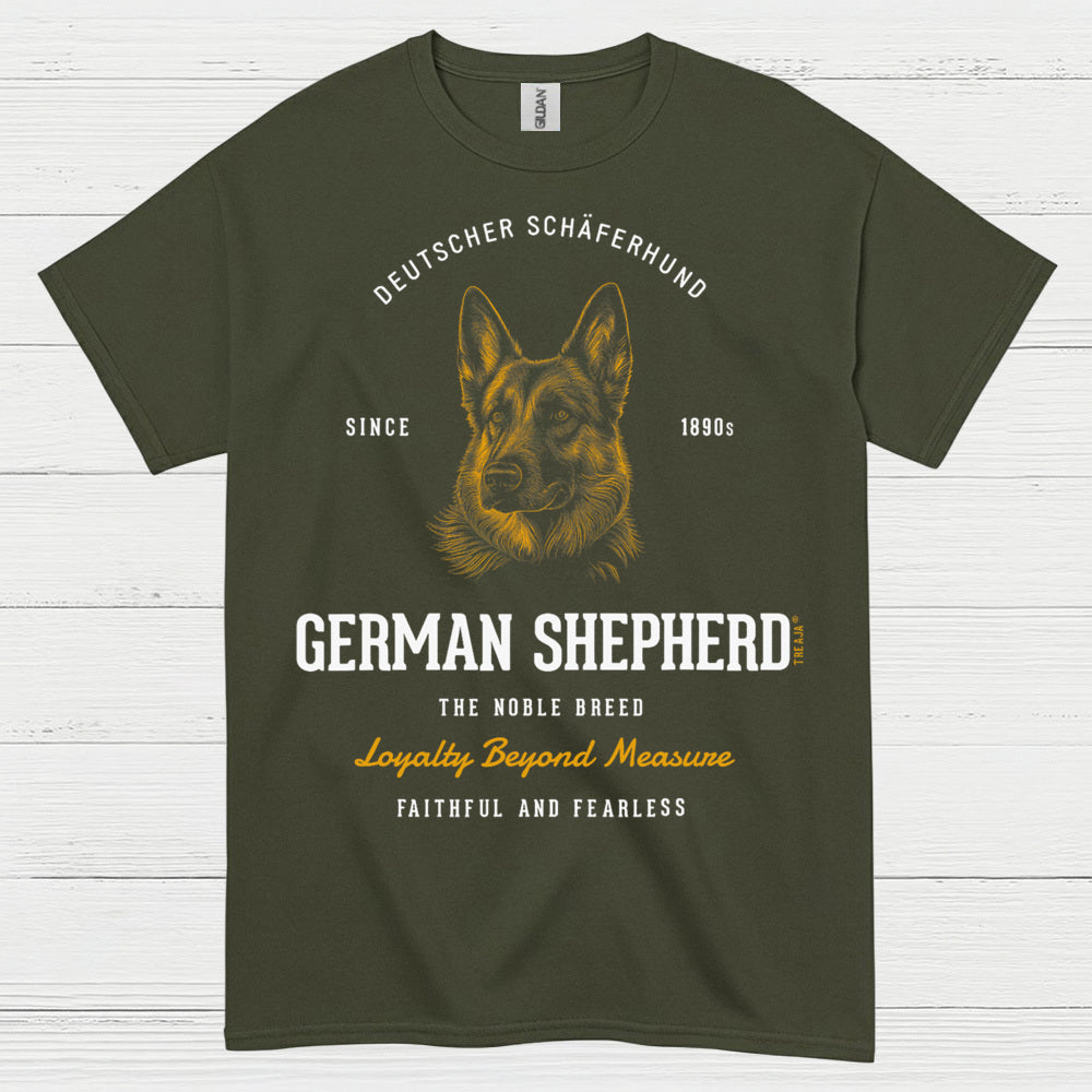 German Shepherd Loyal Breed T Shirt
