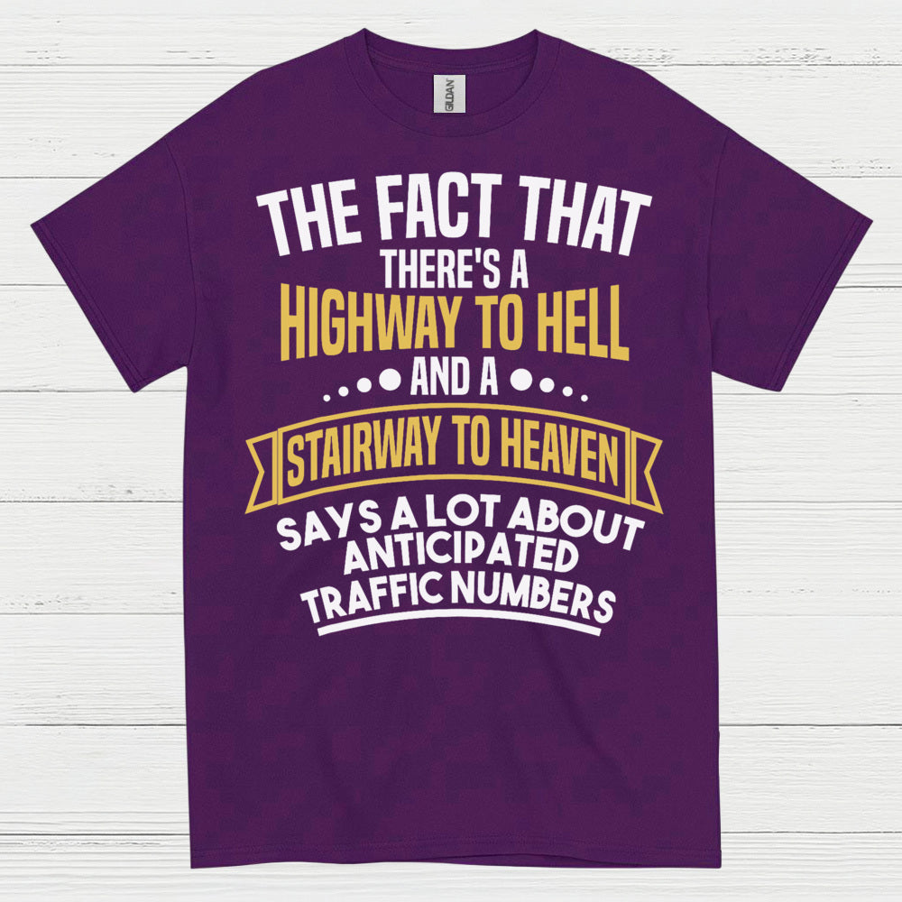 Highway To Hell Stairway To Heaven T Shirt