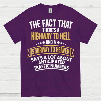 Highway To Hell Stairway To Heaven T Shirt