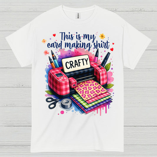 This Is My Card Making Shirt Crafty T Shirt