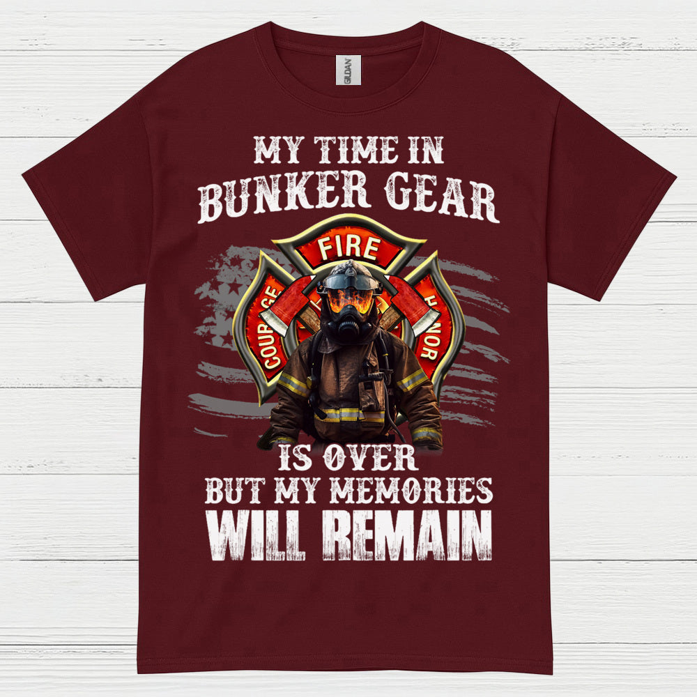 Retired Firefighter Memories T Shirt
