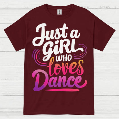 Girl Loves Dance Passion T Shirt