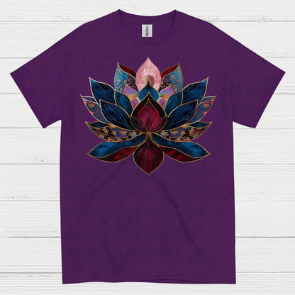 Sacred Lotus Mandala Yoga T Shirt