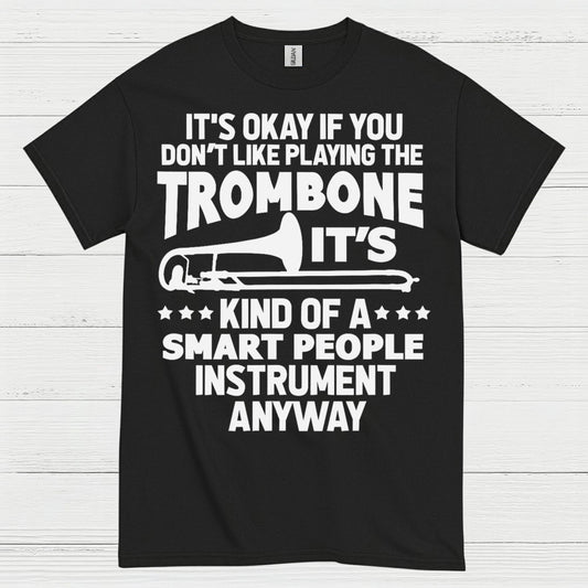 Smart Trombone Player Funny T Shirt