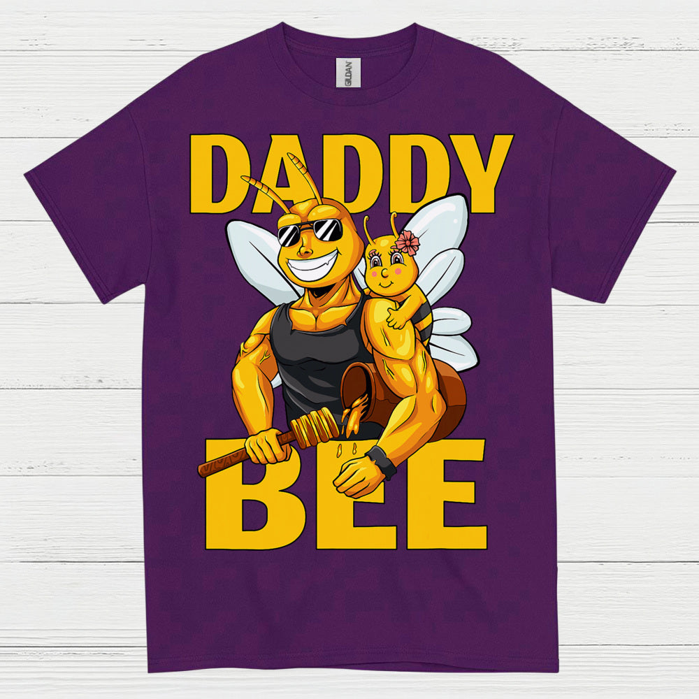 Daddy Bee Funny Fatherhood T Shirt