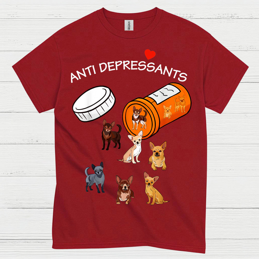 Funny Dog Anti Stress Graphic T Shirt