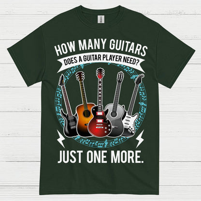 Just One More Guitar Player T Shirt