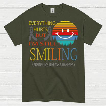 Im Still Smiling Parkinsons Awareness T Shirt