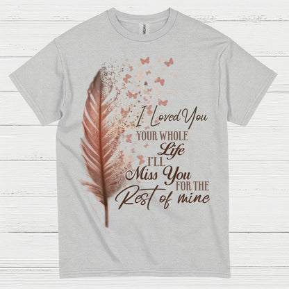 Forever In My Heart Memorial Feather T-Shirt