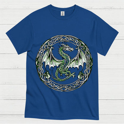 Celtic Green Dragon T Shirt