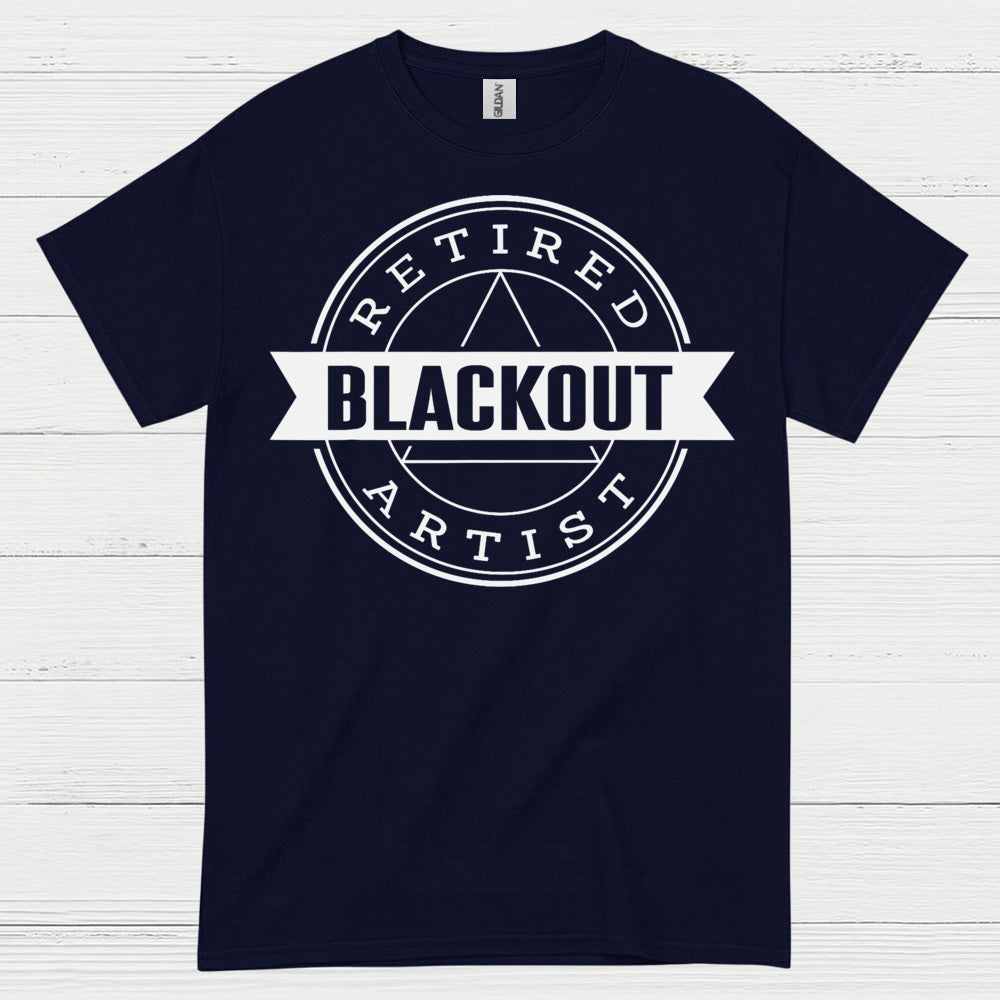 Retired Blackout Artist T Shirt