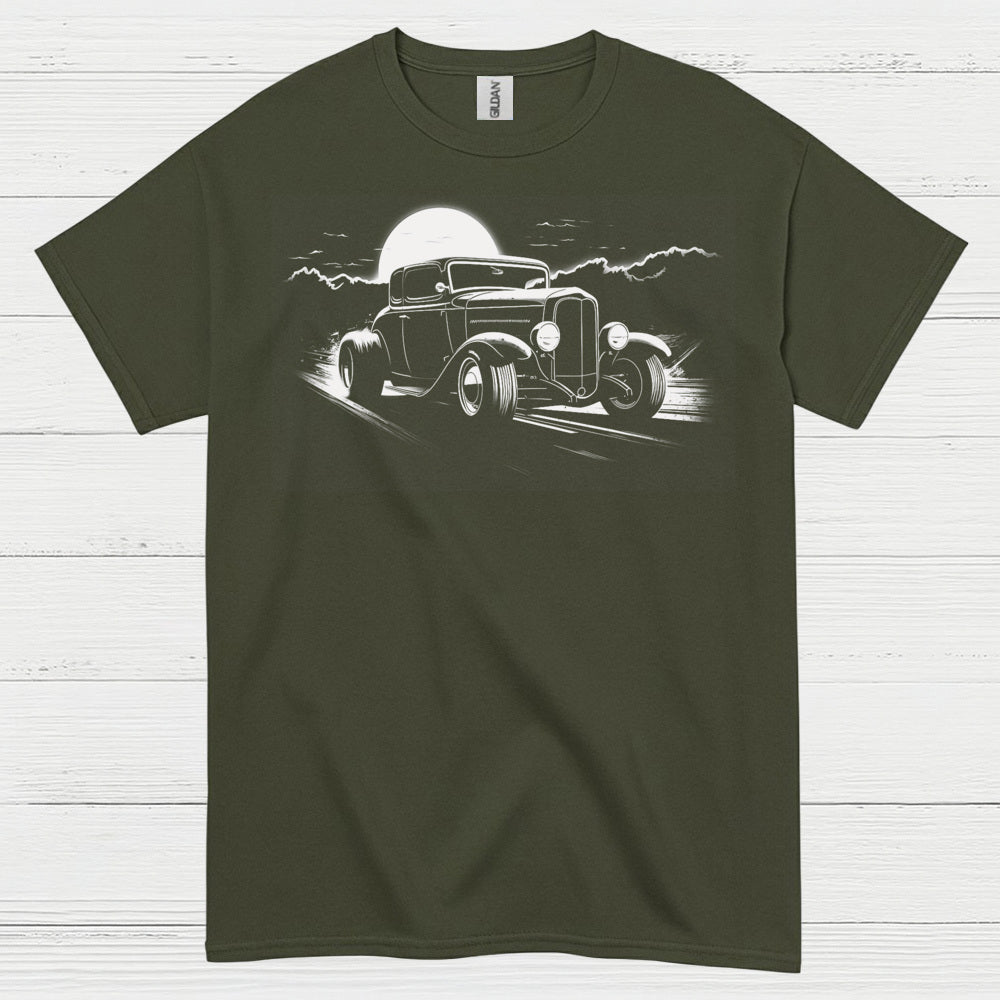 Midnight Hot Rod Drive T Shirt