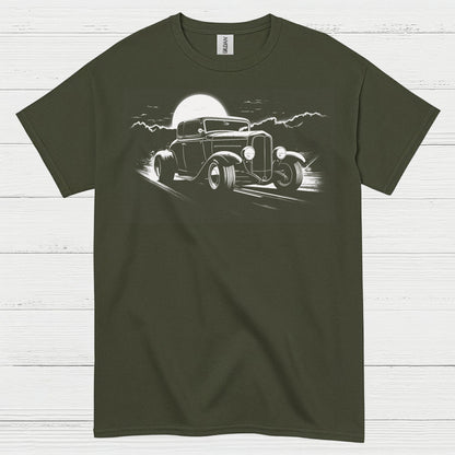 Midnight Hot Rod Drive T Shirt