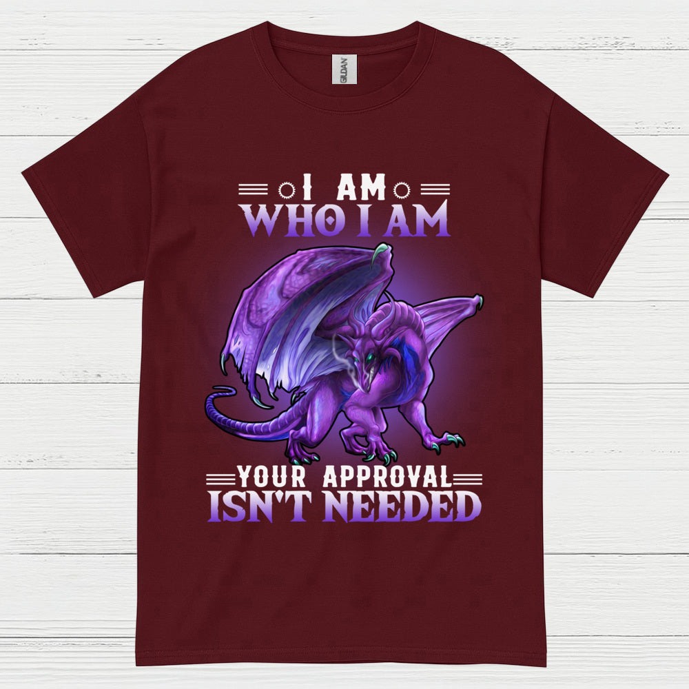 Purple Dragon Attitude T Shirt