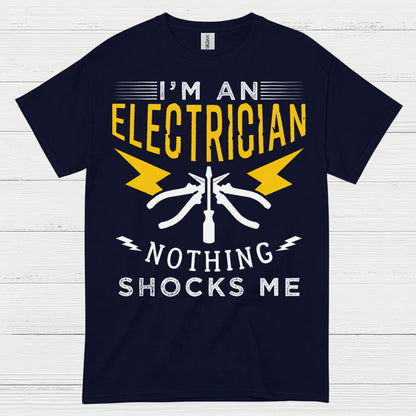 Electrician Nothing Shocks Me T Shirt