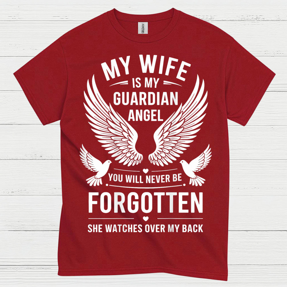 My Wife Is My Guardian Angel T Shirt