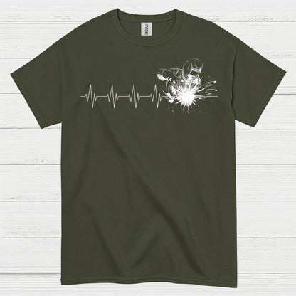Heartbeat Welding Line T Shirt