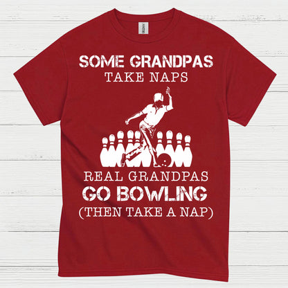 Broken Bowling Reality Funny Glitch T Shirt