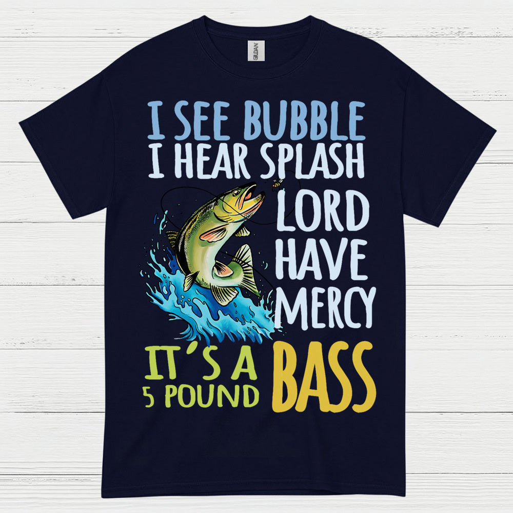 5 Pound Bass Fishing T Shirt